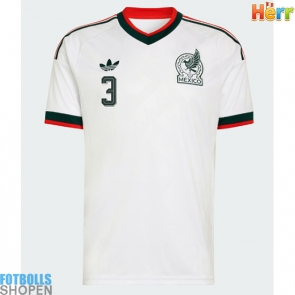 Billiga Mexiko Cesar Montes #3 Bortatröja VM 2026 Kortärmad
